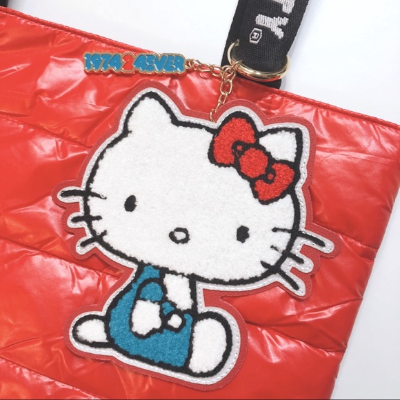 Hello Kitty Friends Around the World Red Handbag